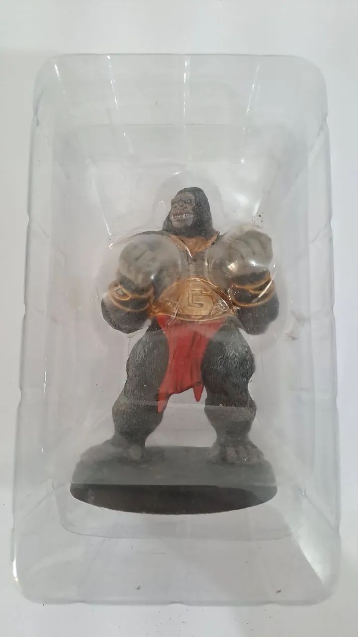 * MT Eaglemoss DC Comics Super Heróis Gorila Grodd Miniatura, Caixa, Proteção e Revista - Foto 4
