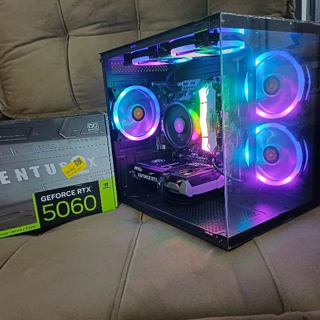 PC Gamer Ryzen 5 c/ RX 580(R$ 2745) ou RTX 5060(R$ 5590) c/ 16Gb ou 32Gb Ddr4 c/ Garantia