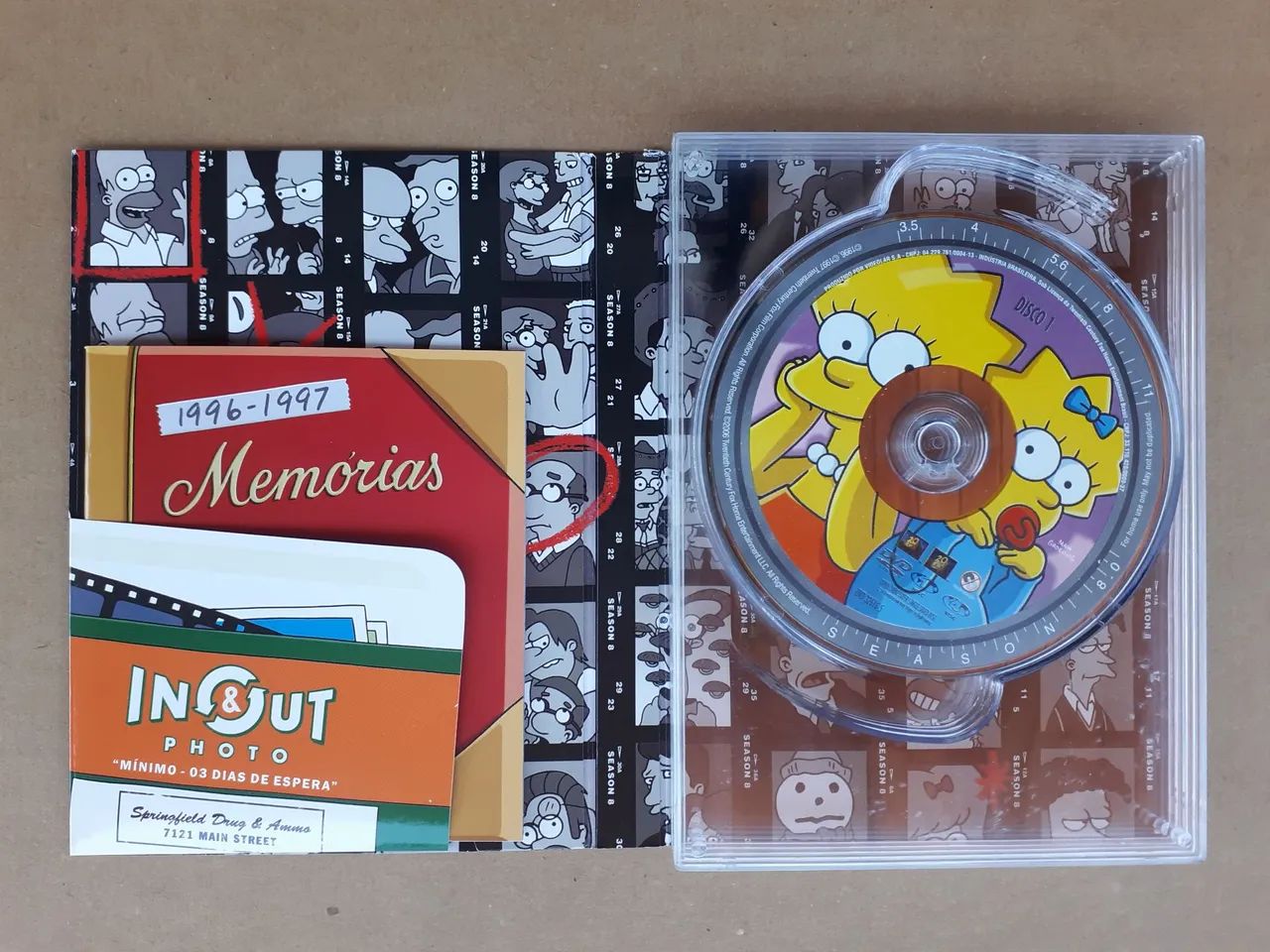 DVD box Os Simpsons 8° temporada - Foto 2
