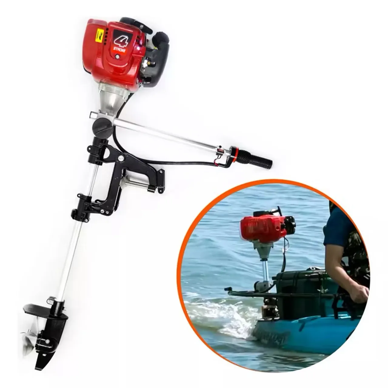 Motor Popa de Barco para pesca 63cc