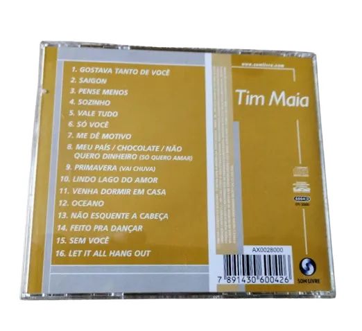 CD Tim Maia Perolas Som Livre MPB 2004 - Foto 2
