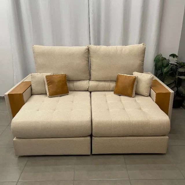 Sofá Retrátil e Reclinável Ruy - Foto 5