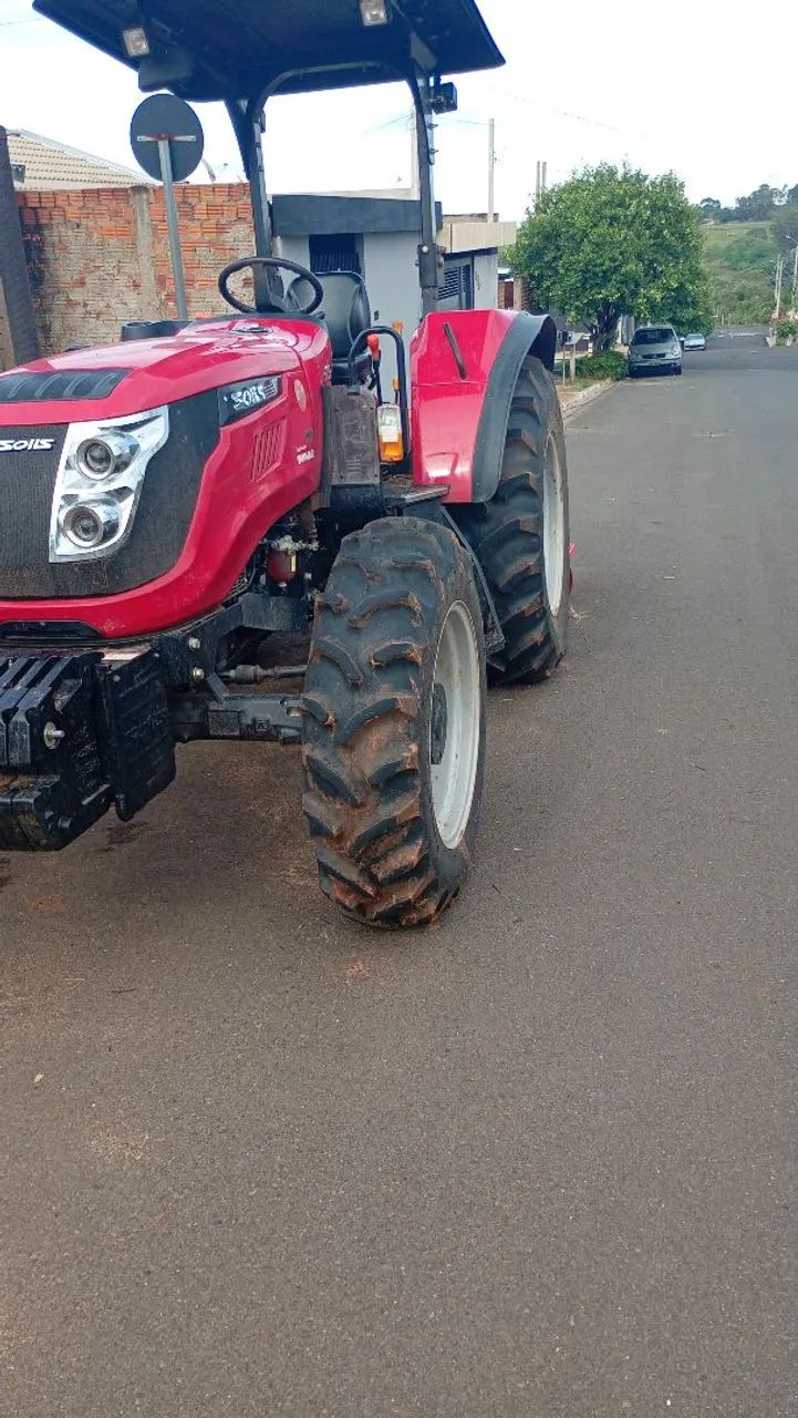 Trator Solis 75 cv 