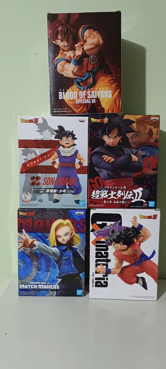 Bonecos Dragonball Bandai