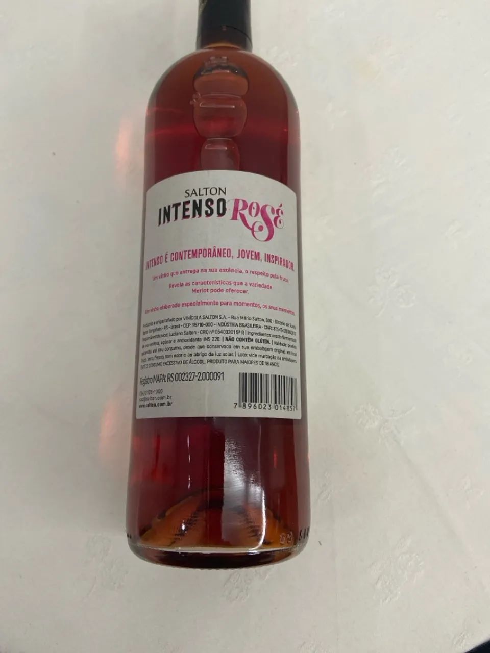 Vinho Salton Intenso Rosé 2020 - 750ml - Foto 4