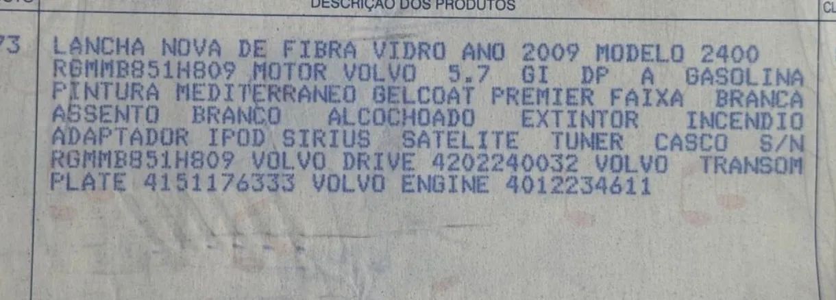 LANCHA EAGLE 24 pés (Azul e Branca) - Design Elegante e Conforto EM EXCELENTE ESTADO.  - Foto 5