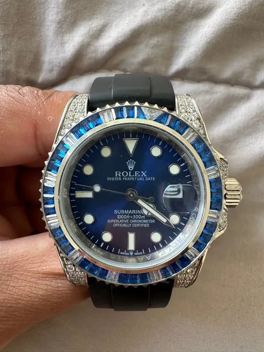 ROLEX SUBMARINER - COM BRILHANTE
