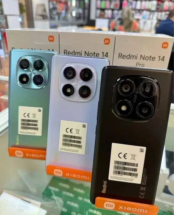 Redmi Note 14 Pro 4G NFC 256GB 08GB Ram 200MP Camera Lacrado Global Entregamos