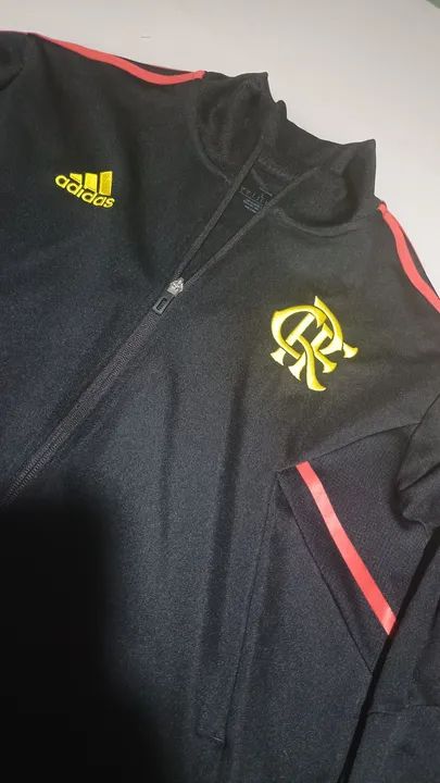Casaco Adidas Flamengo preto - Foto 2