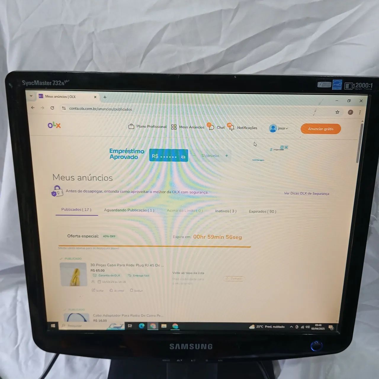 Monitor Samsung SyncMaster 732NP - Foto 5