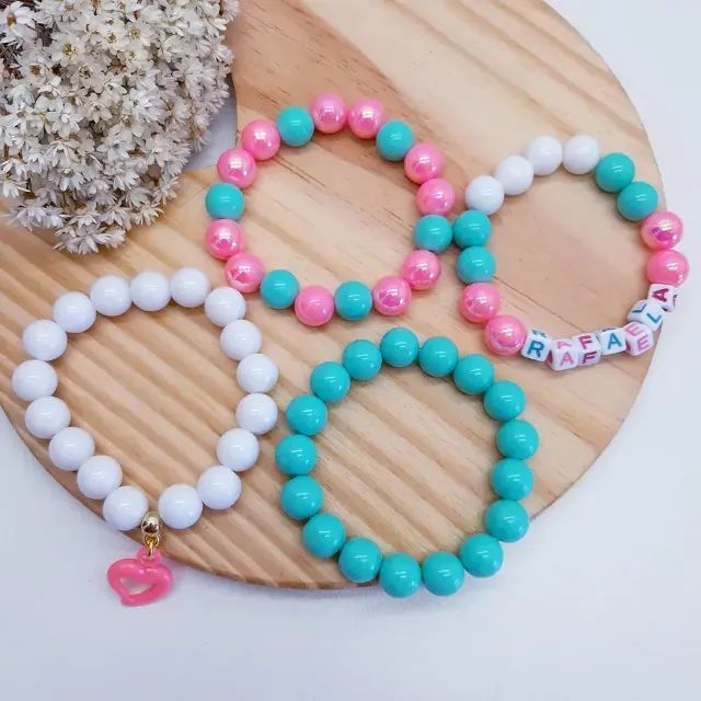 Pulseira de Miçanga Personalizada com Nome - Foto 4