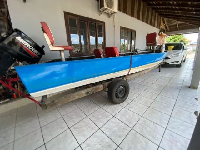 Barco Semichato 5 metros com plataforma - Foto 10