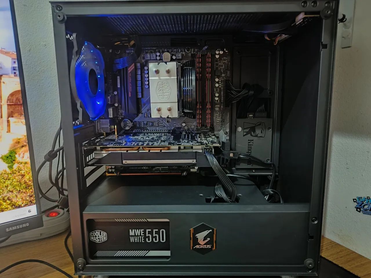 PC R5 3600 + GTX 1060 6GB + Monitor 24p 75hz - Foto 2