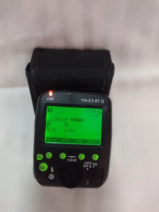 Rádio Flash Speedlite YN-E3-RT II para Câmera