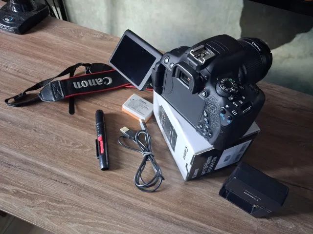 Canon EOS Rebel T5i + Lente 18-55mm - Sua porta de entrada para a fotografia profissional! - Foto 3