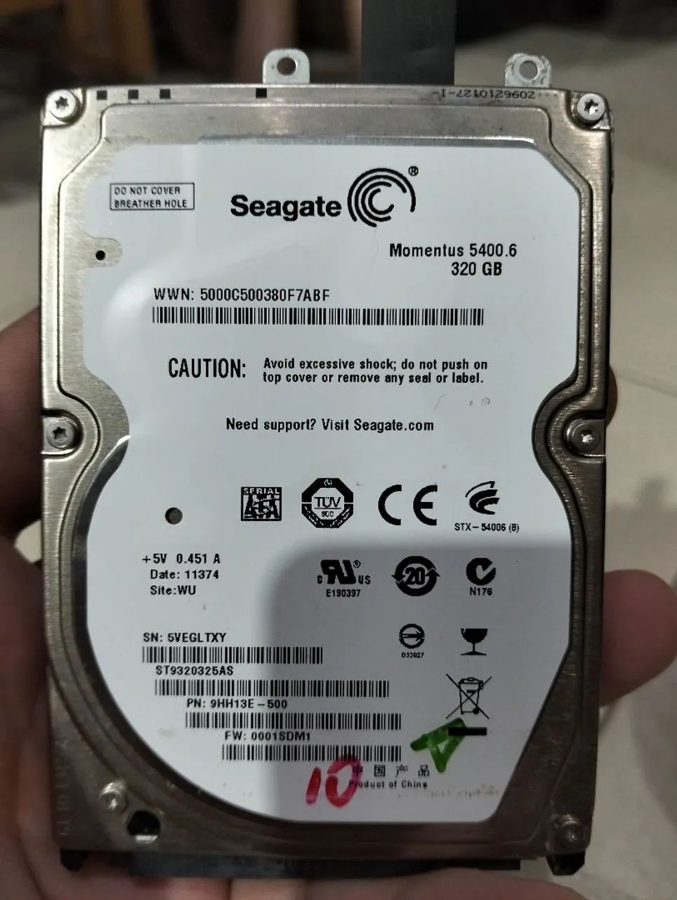 320GB HD
