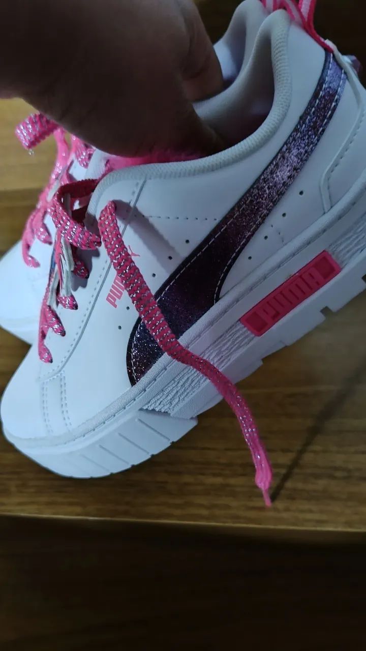 Tênis Infantil Trolls/puma edição limitada  - Foto 4