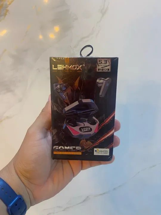 Fones de Ouvido Gamer Lehmox TWS com Microfone