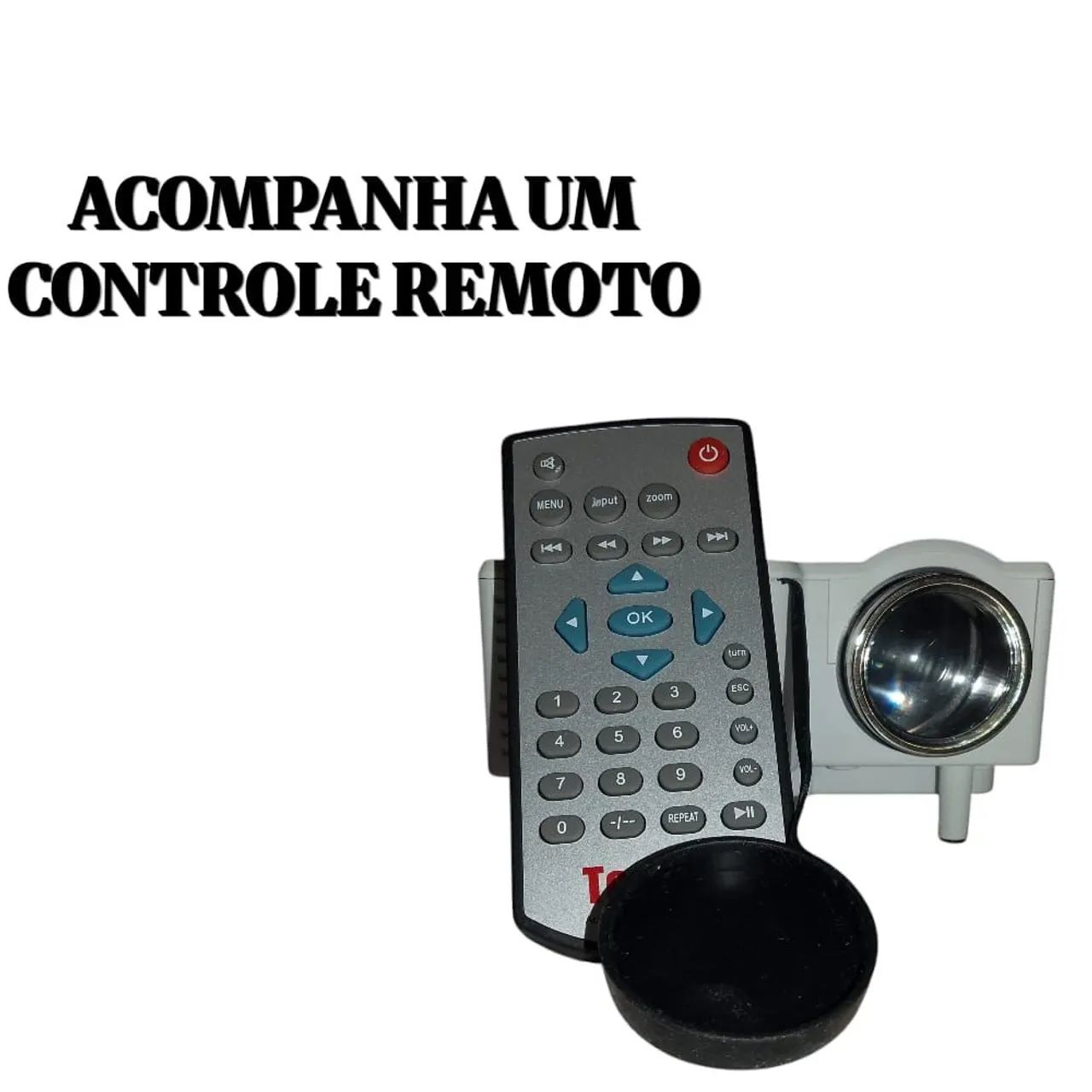 Mini Retro projetor portátil-TOMATE-MPR 8008 - Foto 5