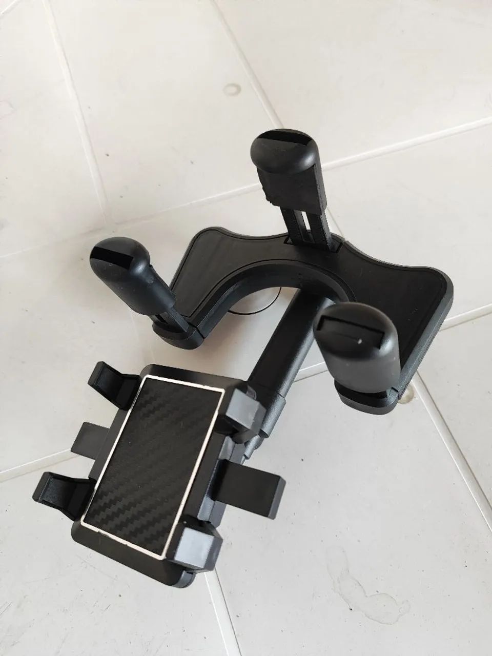 Suporte para celular no retrovisor 