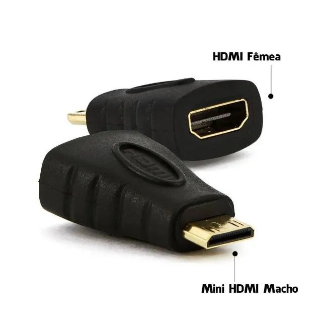 Adaptador Mini HDMI Para HDMI Normal - Foto 2