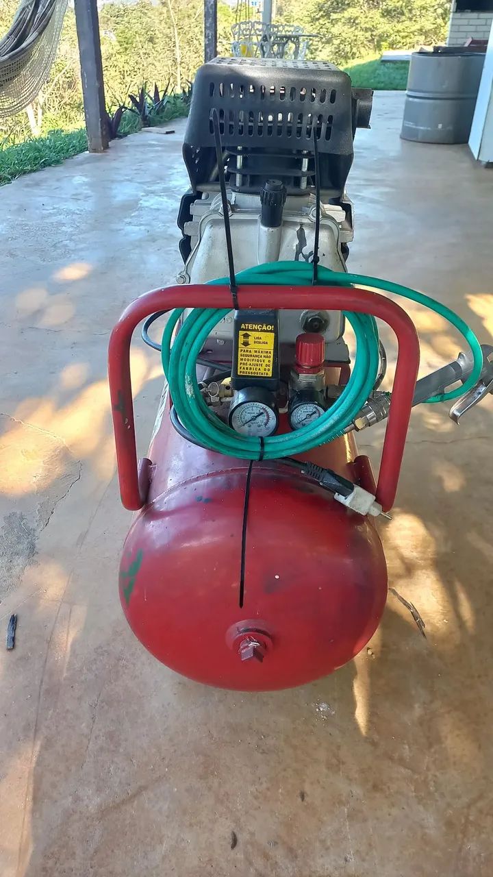 Compressor de ar MotoMil 10/50L 2,5HP Bivolt - Foto 4
