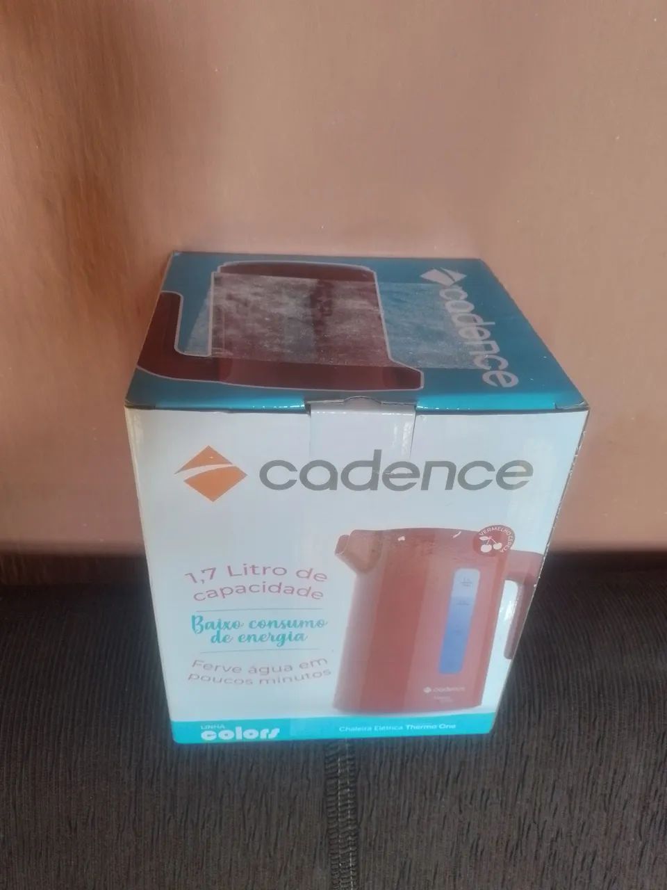 Chaleira Elétrica Cadence Thermo One 1,7 Litros - Vermelho - Foto 4