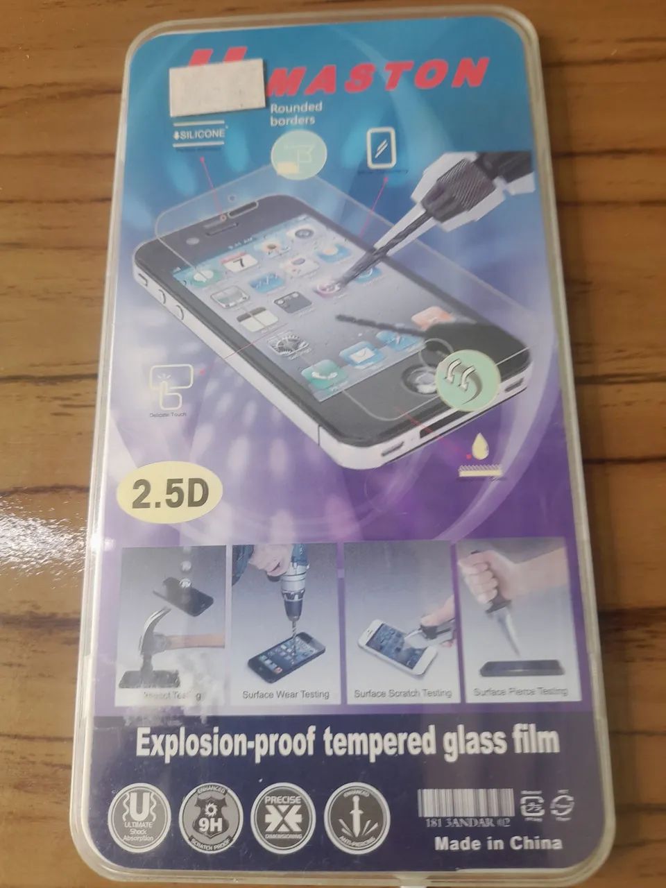 Película de Vidro Temperado 2.5D para Celular - Proteção Total