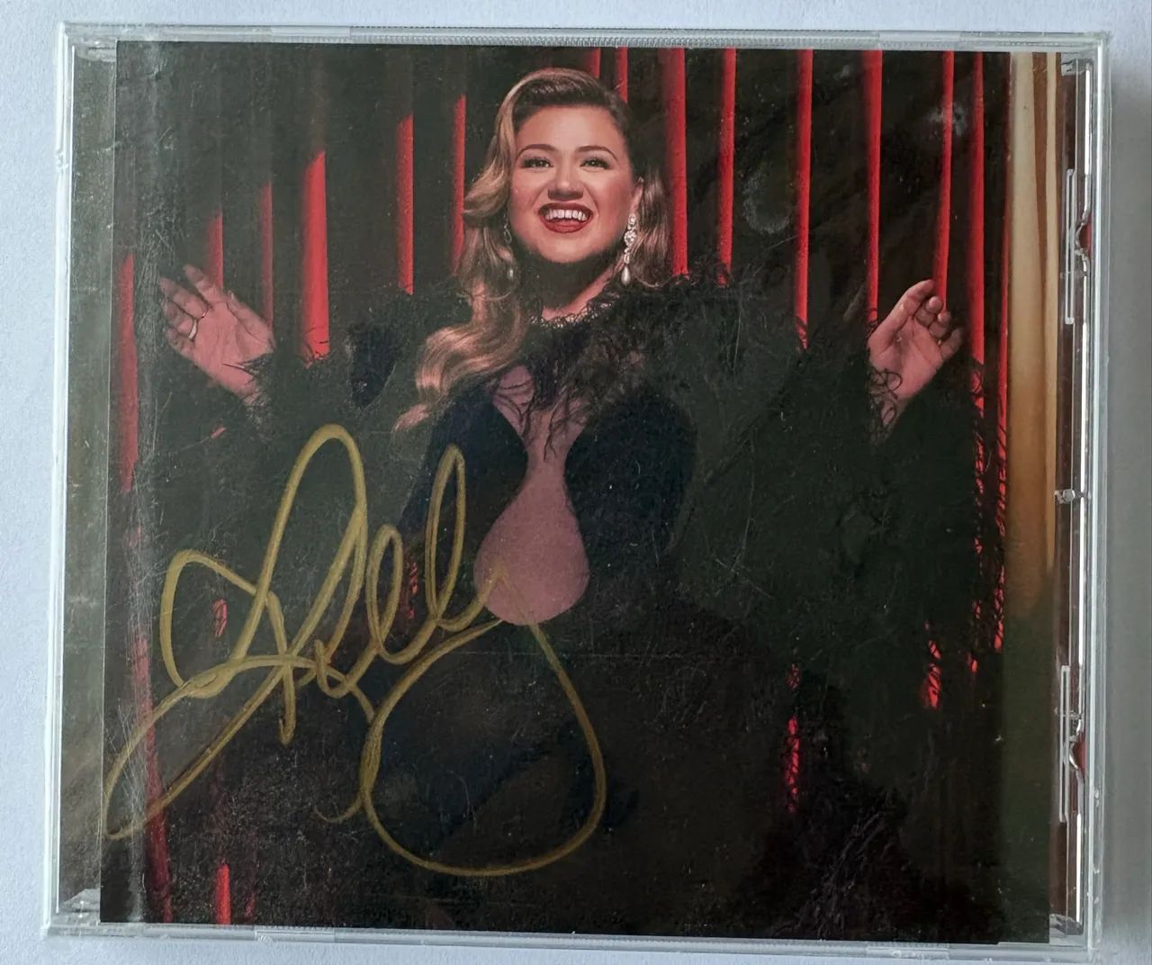 Kelly Clarkson When Christmas Comes CD autografado