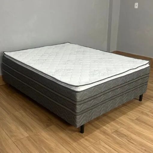Em estoque!! Cama Box Casal Prestige com Pillow Top D28