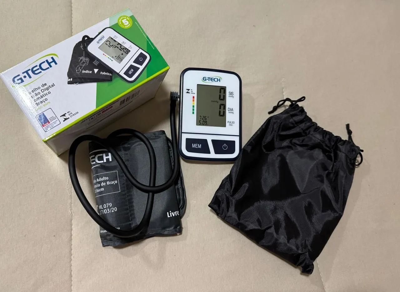 Medidor de Pressão Digital Automático G-Tech - Foto 5