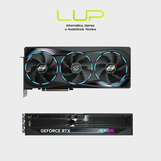 Placa de Vídeo Gigabyte RTX 5070 Aorus Master, 12GB GDDR7 - Nova lacrada (loja física) - Foto 2