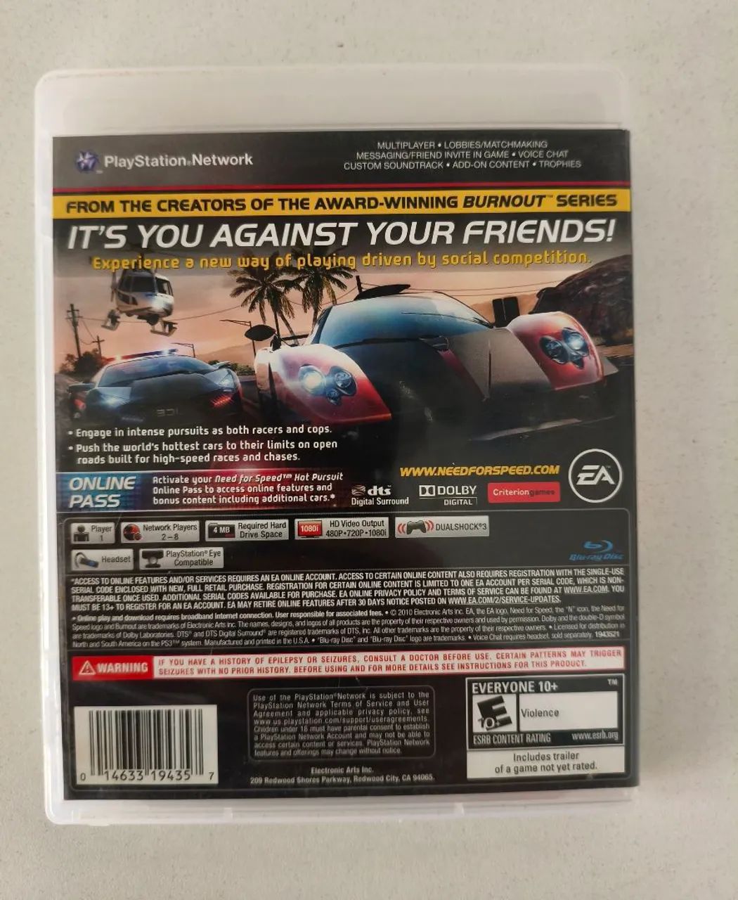 Jogo Need for Speed: Hot Pursuit PS3 - Foto 3
