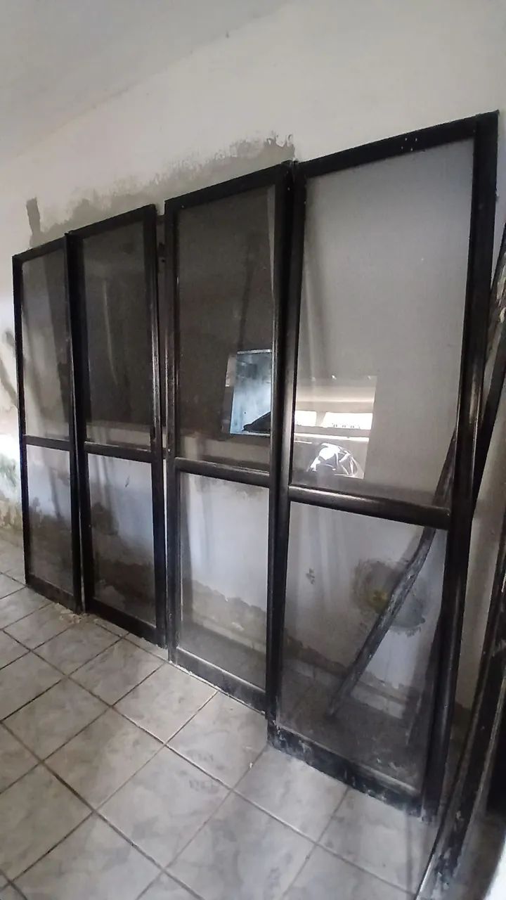 Porta de vidro 2000x2000  - Foto 4