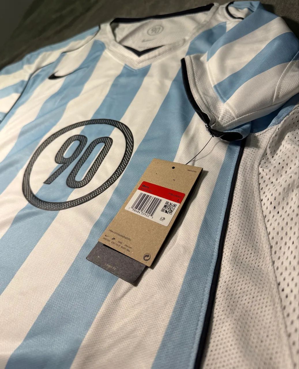 Camisa Argentina 2004 - Total 90 - Na etiqueta - Foto 3