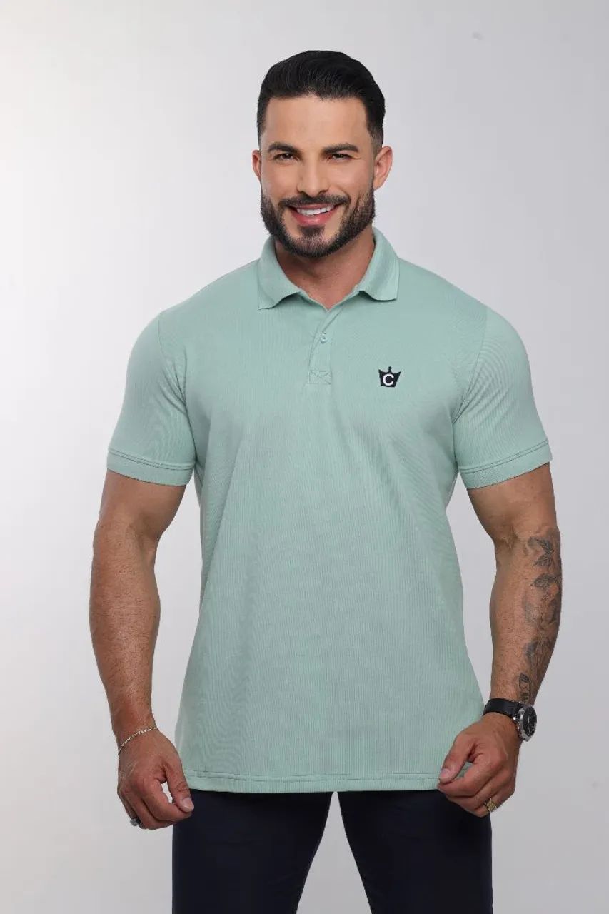 camisa gola polo masculino  - Foto 5