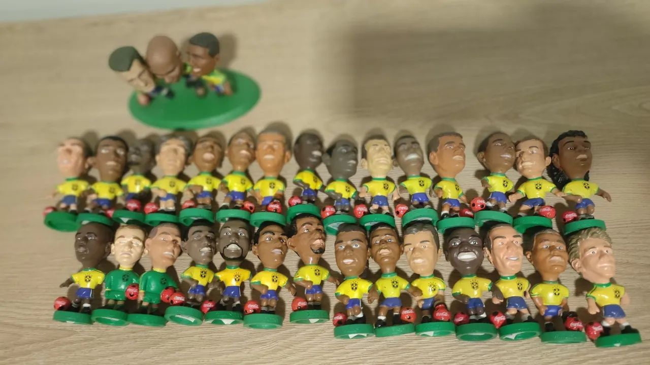 Coleção Mini Craques Coca Cola Completa 
