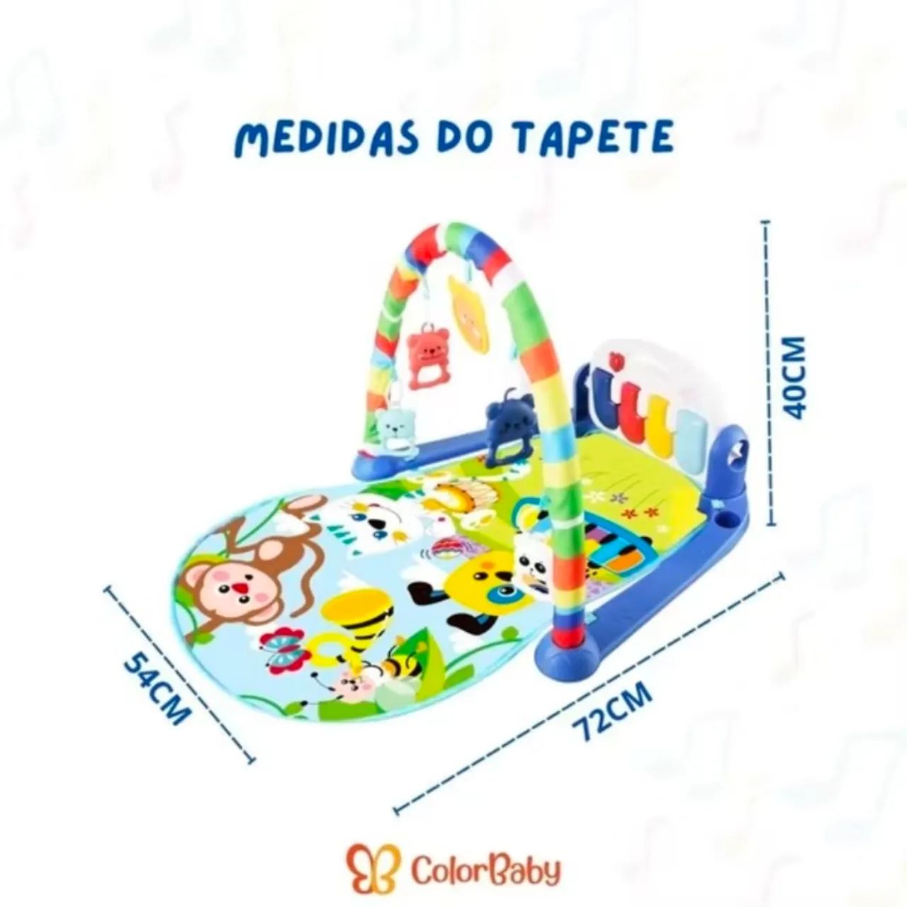 Tapete infantil musical