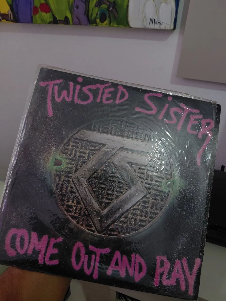 Lote 3 discos de vinil twisted sister rock LP - Foto 2