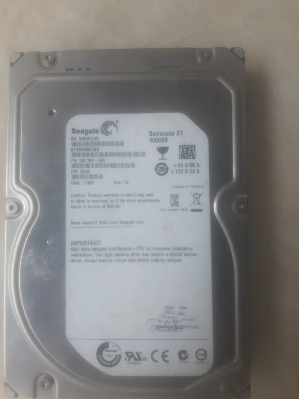 hd de 3 tera pc