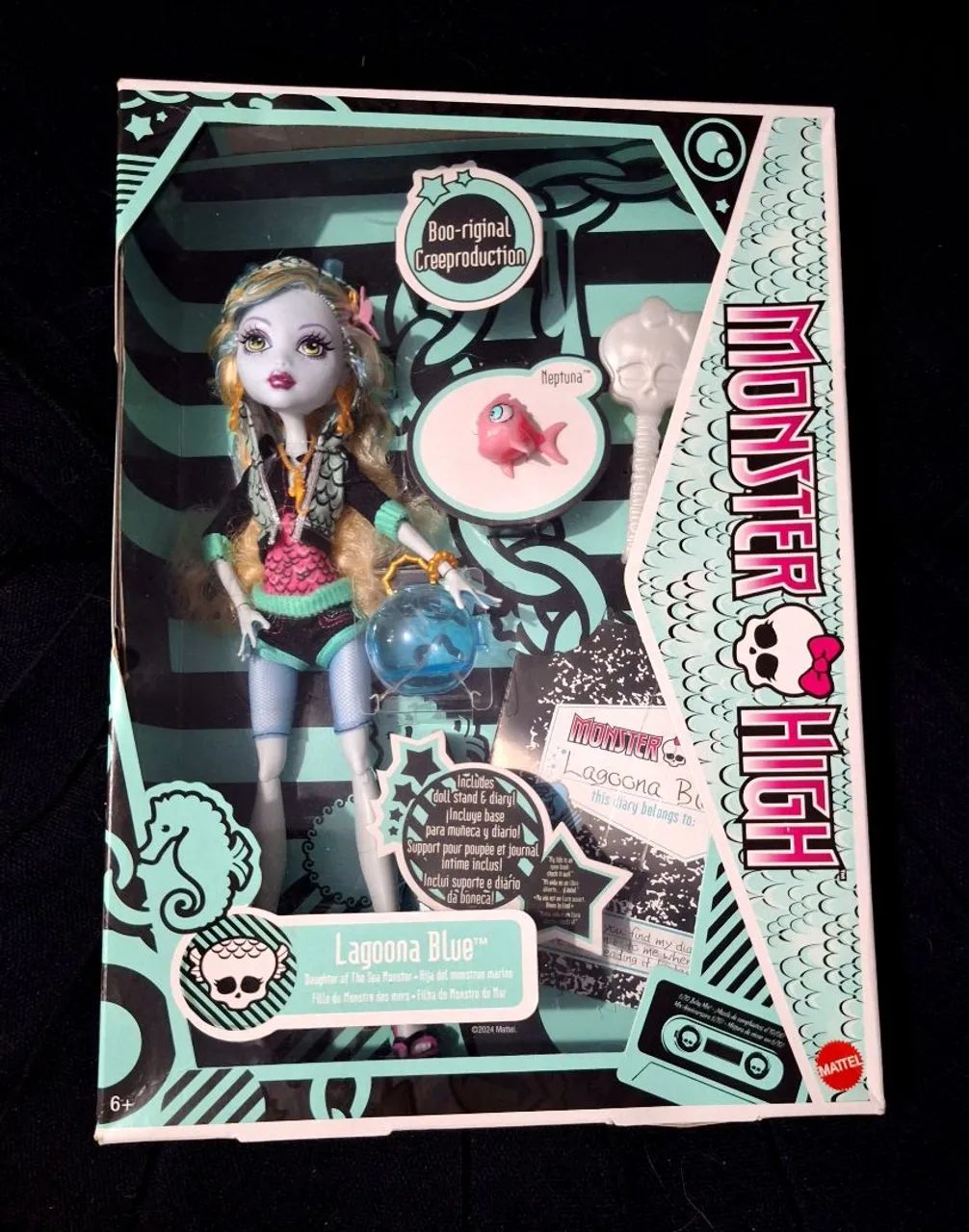Boneca Monster High Creeproduction Lagoona Blue