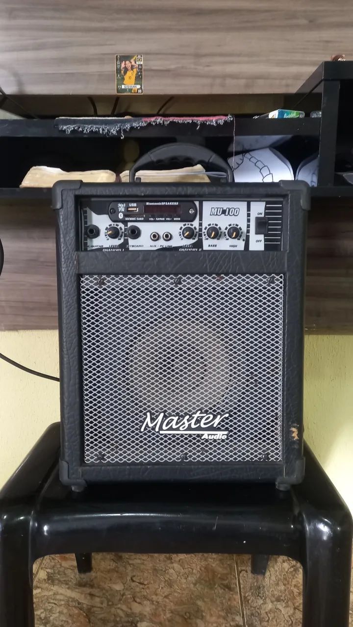 Caixa de som amplificada Master Áudio,rádio e Bluetooth.  - Foto 2