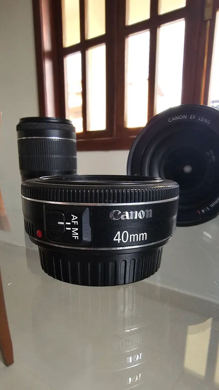Oportunidade! Lente Canon 40mm pancake F2.8
