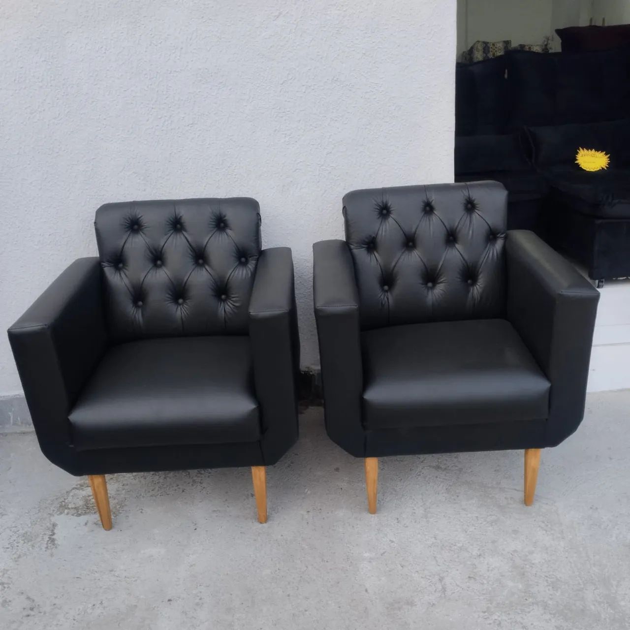 Poltronas direito da fábrica 