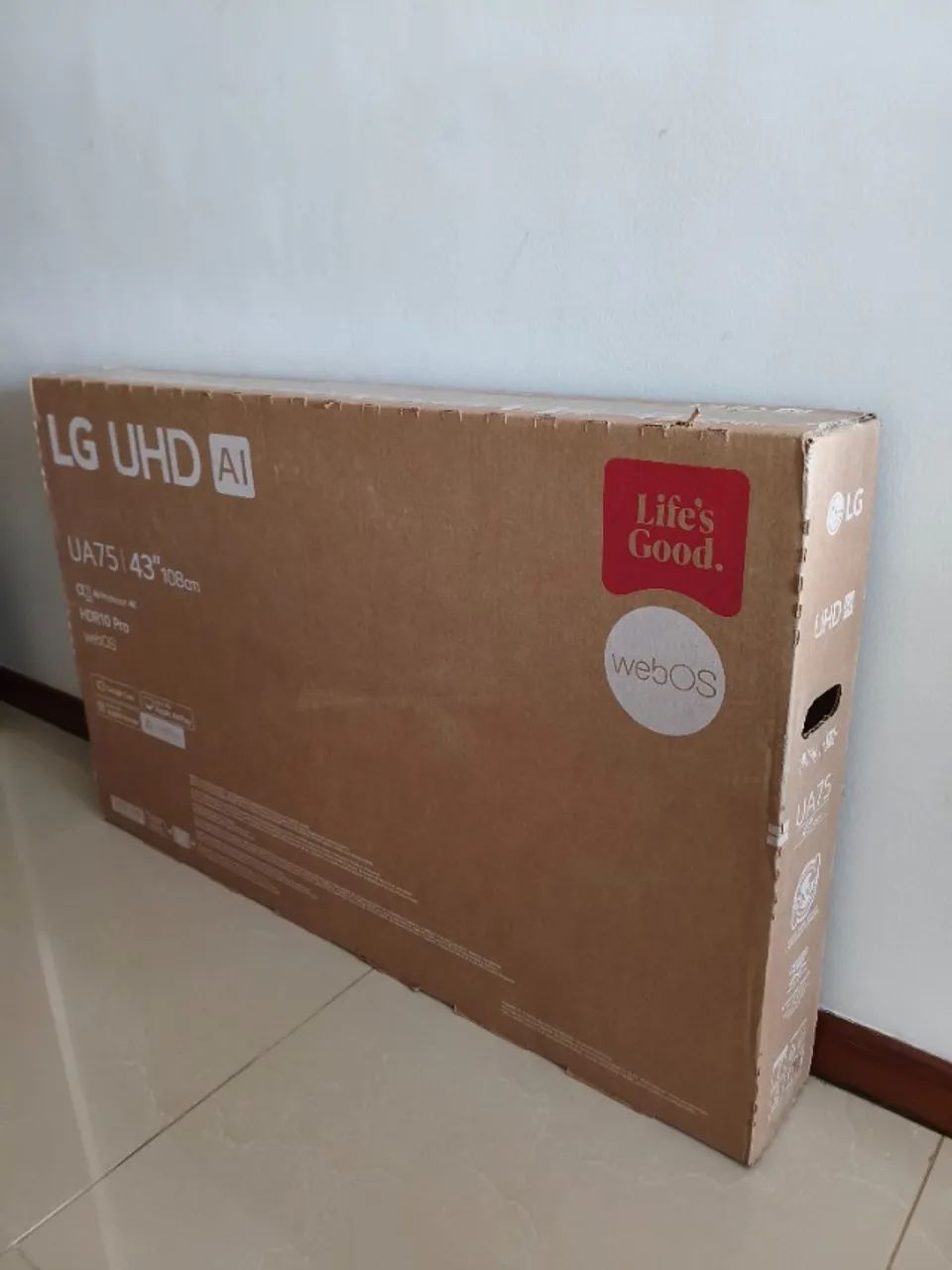 Smart TV 4K LG 43" UHD 43UA7500Psa