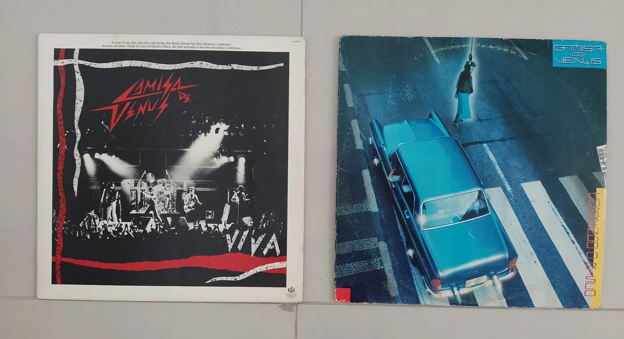 Discos de vinil Camisa de Vênus 
