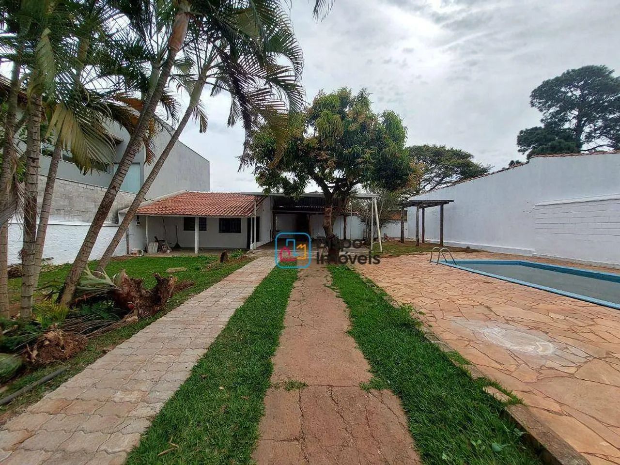 Chácara com 2 dormitórios para alugar, 550 m² - Chacara Letonia - Americana/SP - Foto 2