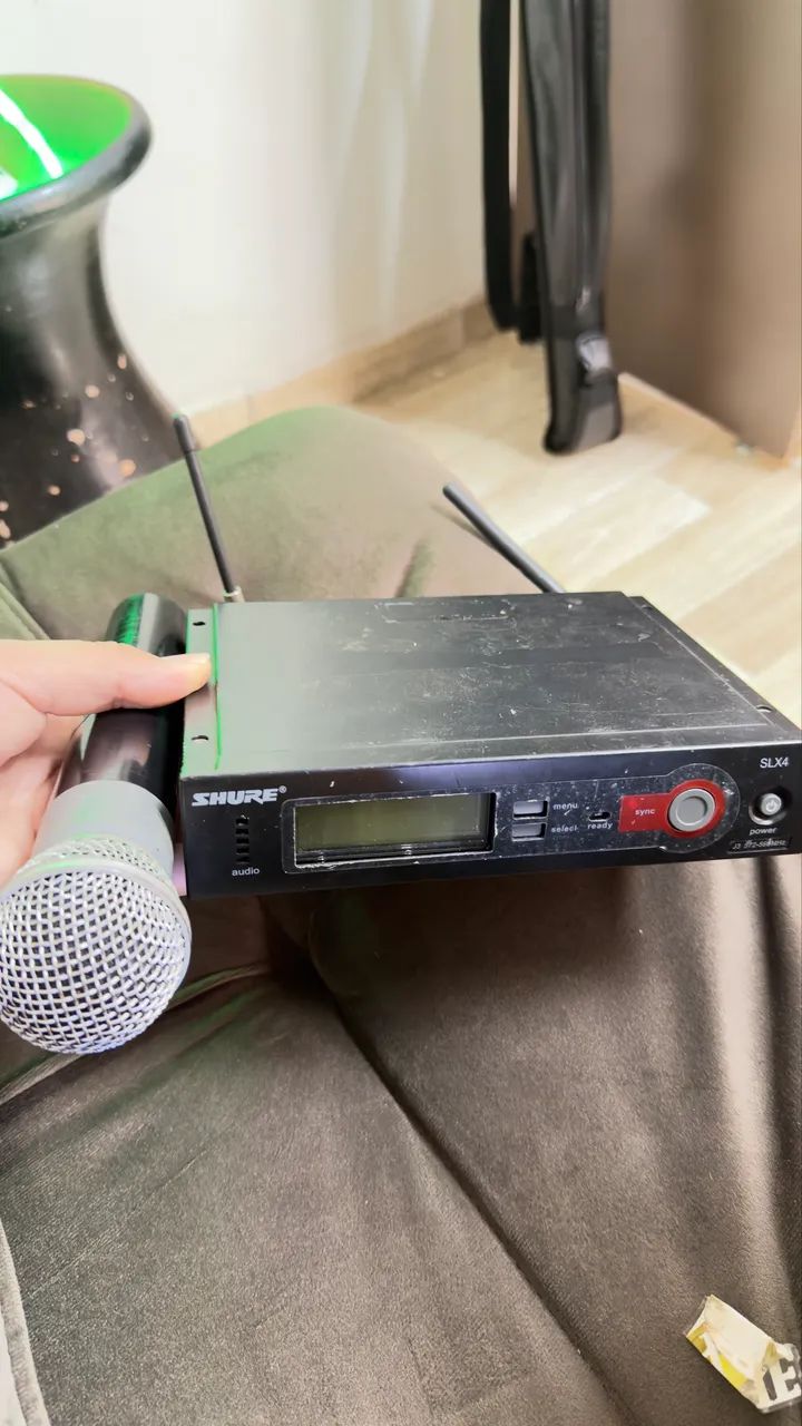 Microfone Shure Sem Fio  - Foto 2
