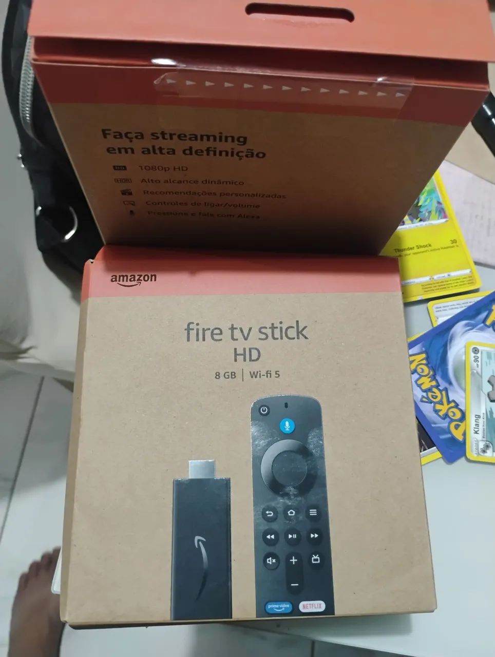 Fire stick Amazon novo na caixa lacrado