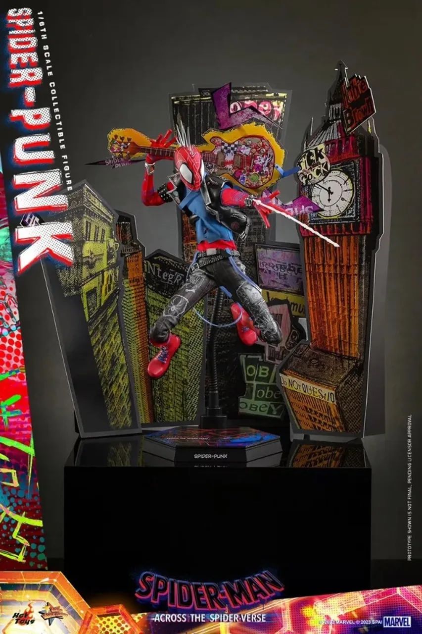 Hot Toys Spider-punk MMS726 Marvel Spider-verse 1/6 - Hobbies e
